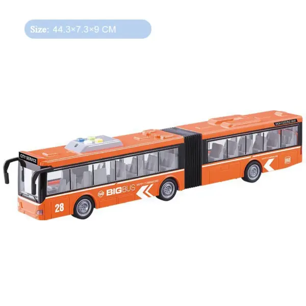 Large Inertia Double-Layer Sightseeing Bus Toy for Boys - Image 18