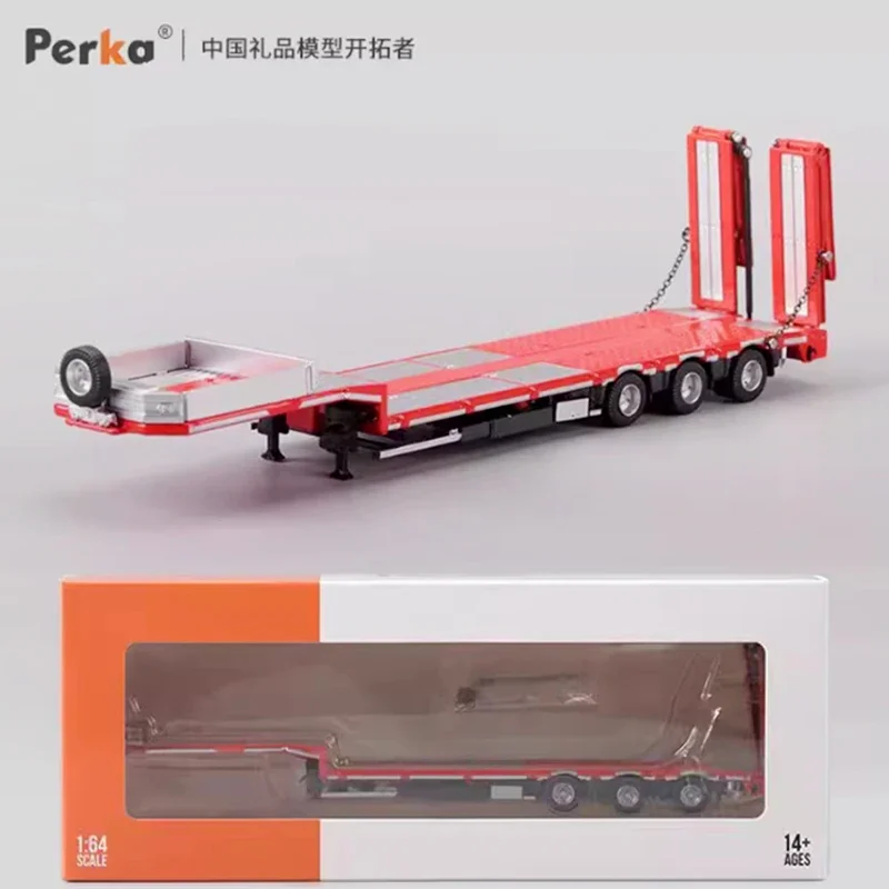 1:64 Flatbed Truck Trailer Diecast Model 7 1:64 Flatbed Truck Trailer Diecast Model - Image 7