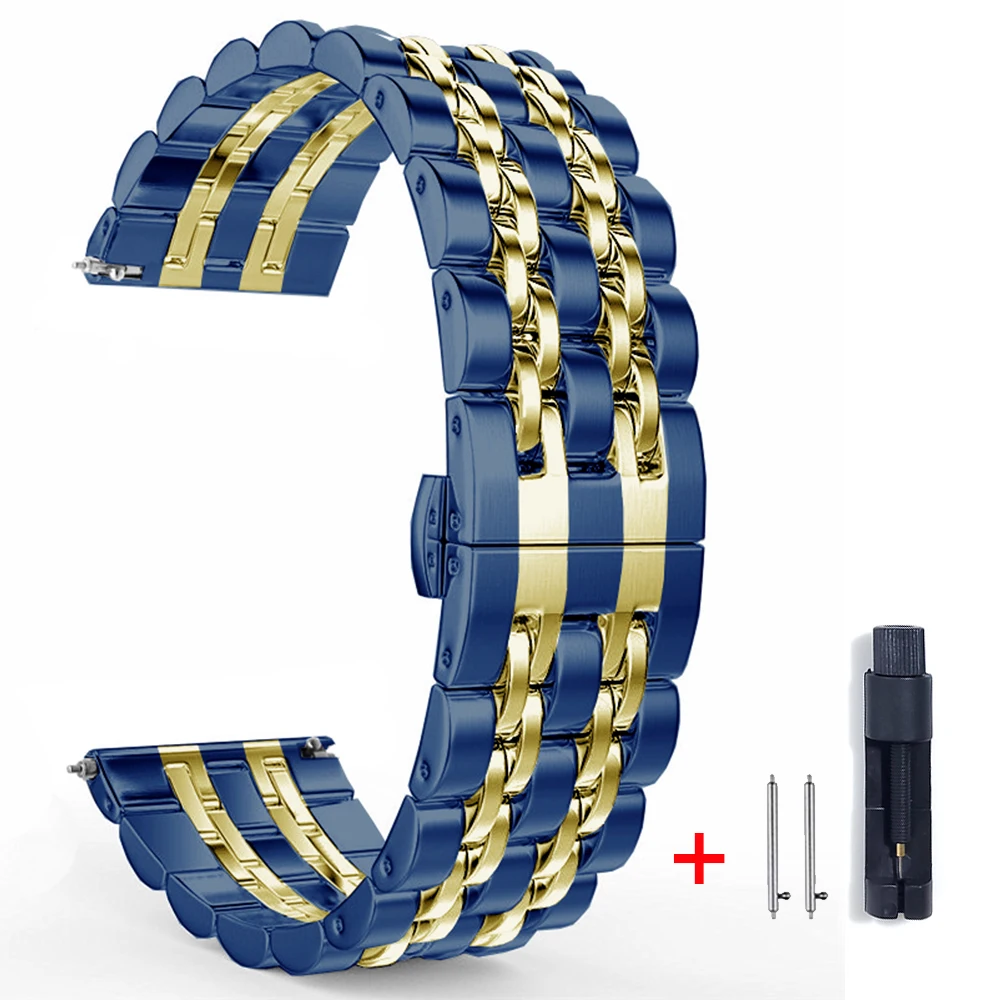 Stainless Steel 20mm Strap for Fossil Gen 6 27 Stainless Steel 20mm Strap for Fossil Gen 6 - Image 27