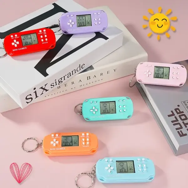 Mini Retro Pocket Game Console with 26 Classics - Image 2
