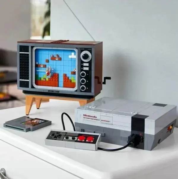 Super NES TV Game Console Building Blocks Set - Image 2