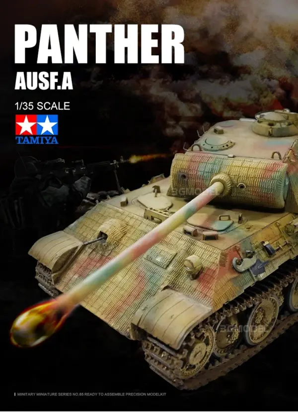TAMIYA 1/35 Panther Ausf.A Tank Model Kit - Image 6