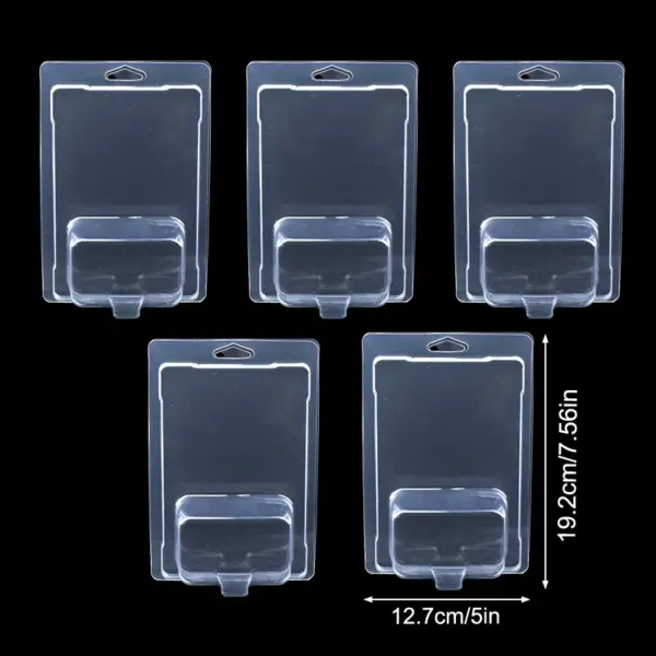 Set of 5 Transparent Car Display Cases - Image 8