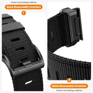 Braided Nylon Watch Strap for Garmin Fenix 7X 11 S9ce905f9a8cb41ad96ab2cfe121f4ec5y