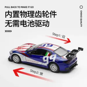 MSZ CCA 1:43 M4 DTM Gulf Race Car Model 35 S9d249ad96bf04a55b5d1e53421296b526