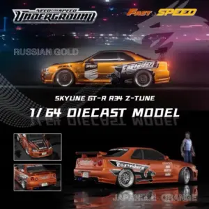 Skyline R34 Z-Tune 1:64 Die-Cast Model Car 49 S9d334d33f5ae4363980ca0b5cb28ad76c