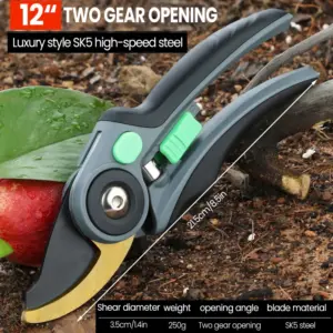 AIRAJ Garden Pruning Shears Ratchet Tool Set 18 S9d439de73d55462898b26931d59d991bY