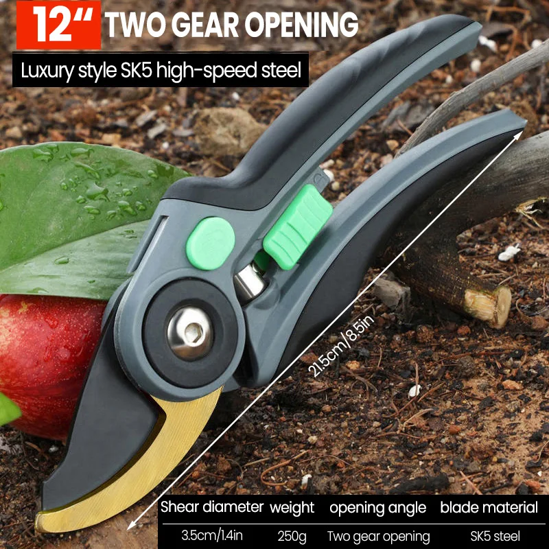 AIRAJ Garden Pruning Shears Ratchet Tool Set 9 AIRAJ Garden Pruning Shears Ratchet Tool Set - Image 9