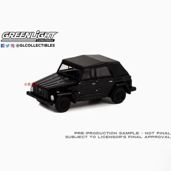 1:64 Scale 1968 VW Thing Alloy Model Car - Image 3