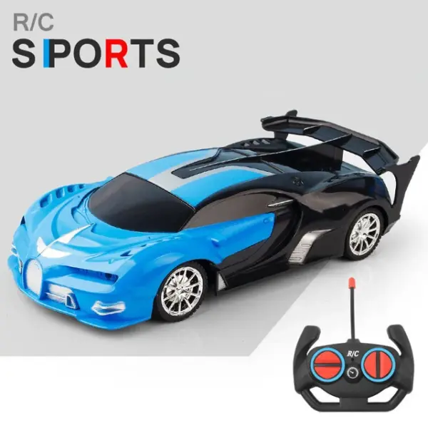 1/18 RC Car LED Light Remote Control Sports Car - Image 19