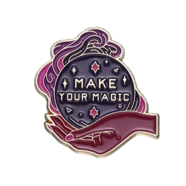 Magical Spells Book Witch Enamel Pins - Image 11