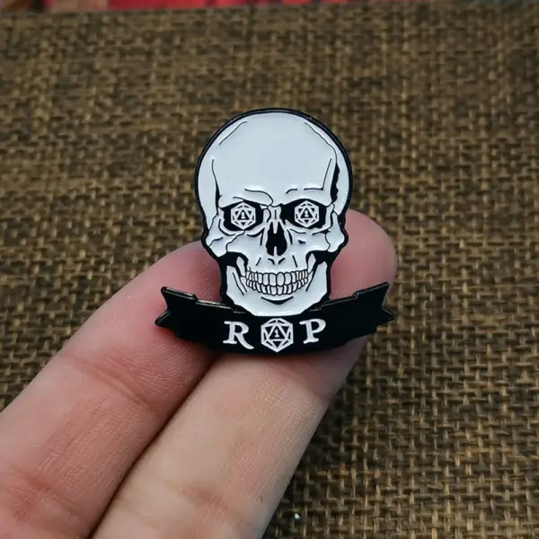 Dungeon Dice D20 Anime Brooch Pin Accessories - Image 6