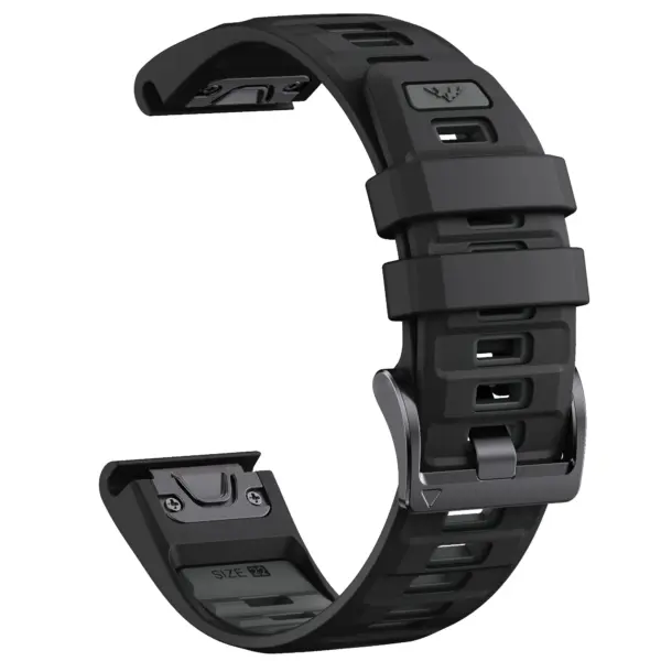 Garmin Fenix 8 7X 7 6 Two-Tone Silicone Strap - Image 10