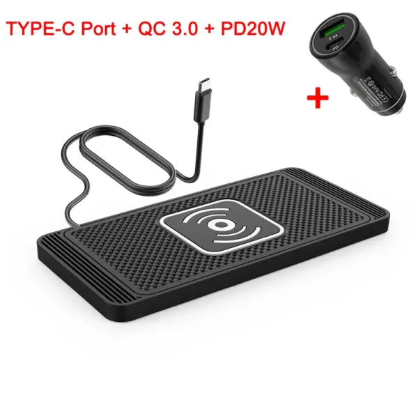 Wireless Car Charger Pad for iPhone and Samsung - Image 7