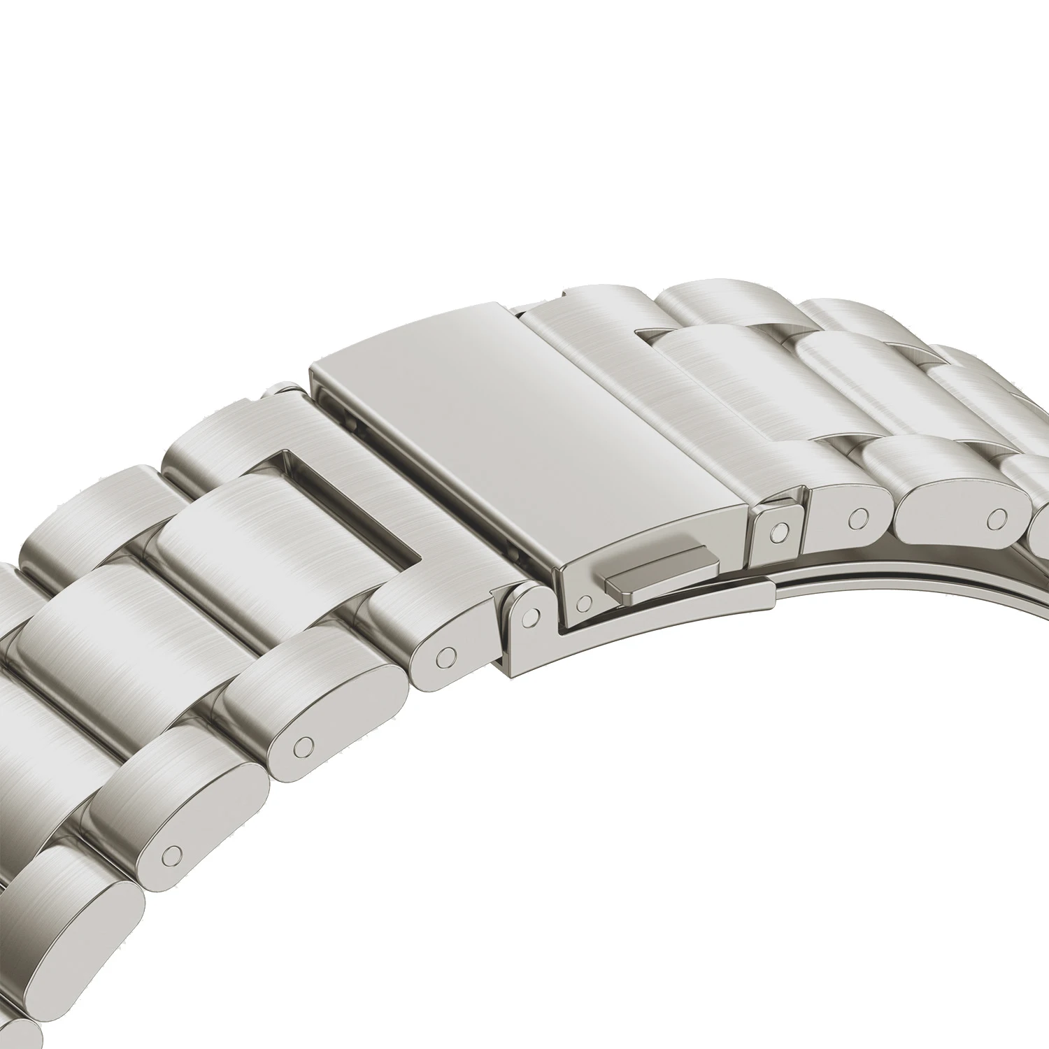 Stainless Steel No Gaps Strap for Galaxy Watch 10 Stainless Steel No Gaps Strap for Galaxy Watch - Image 10