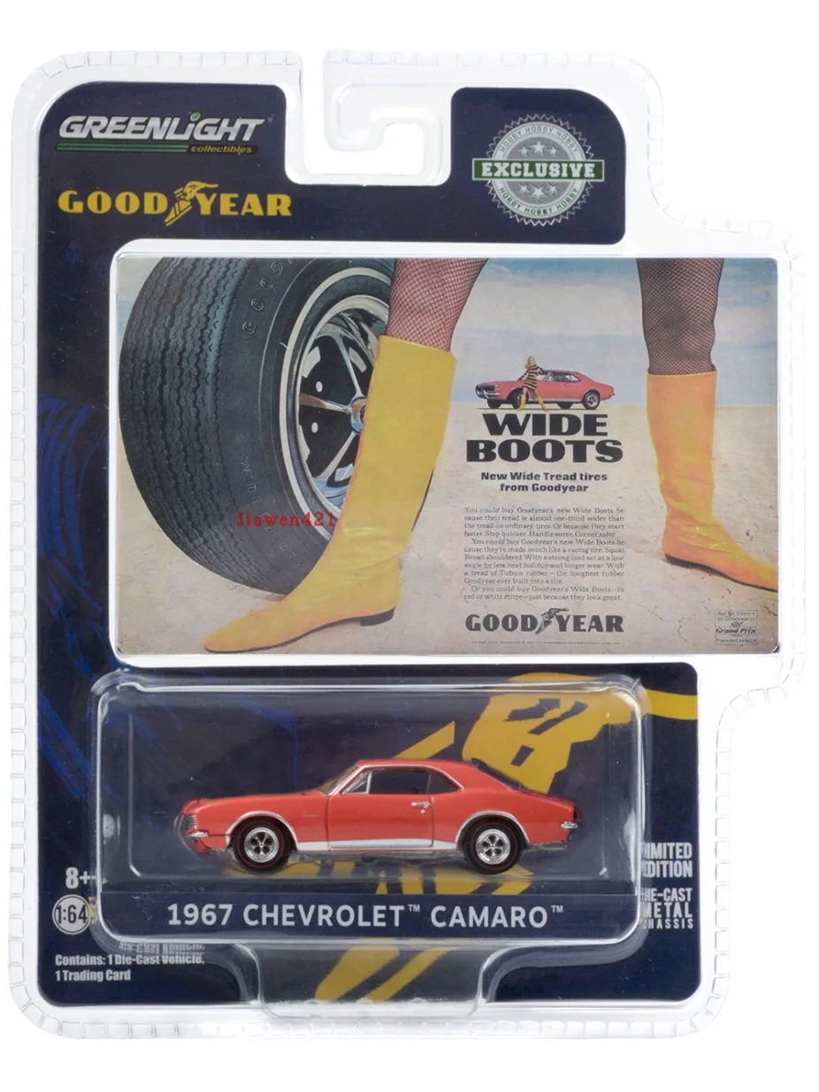 1967 Chevrolet Camaro Diecast Model with Display 3 1967 Chevrolet Camaro Diecast Model with Display - Image 3