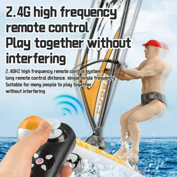 Remote Control Sailboat for Pool Play - Image 3