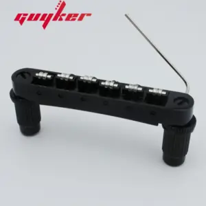 Guyker Tune-O-Matic Roller Saddle Guitar Bridge 9 S9f009d425fa8496b95a69a833829cd8bk