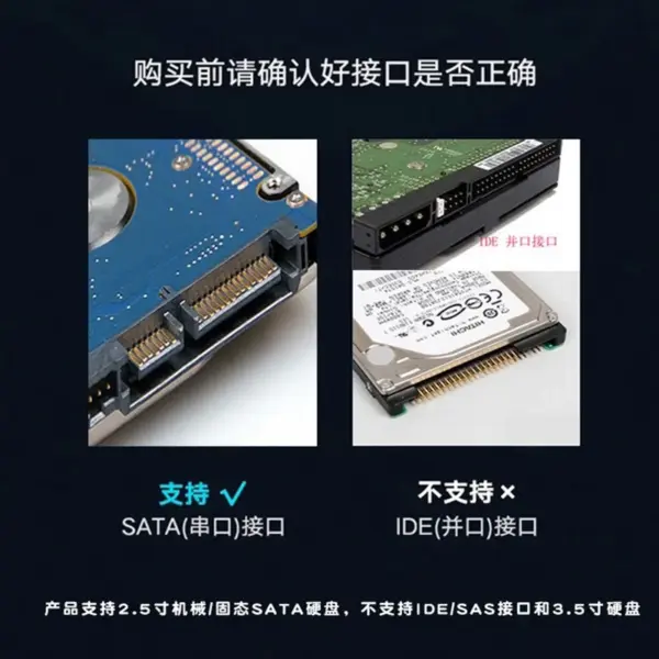 SATA to USB 3.0/Type-C Adapter Cable - Image 5
