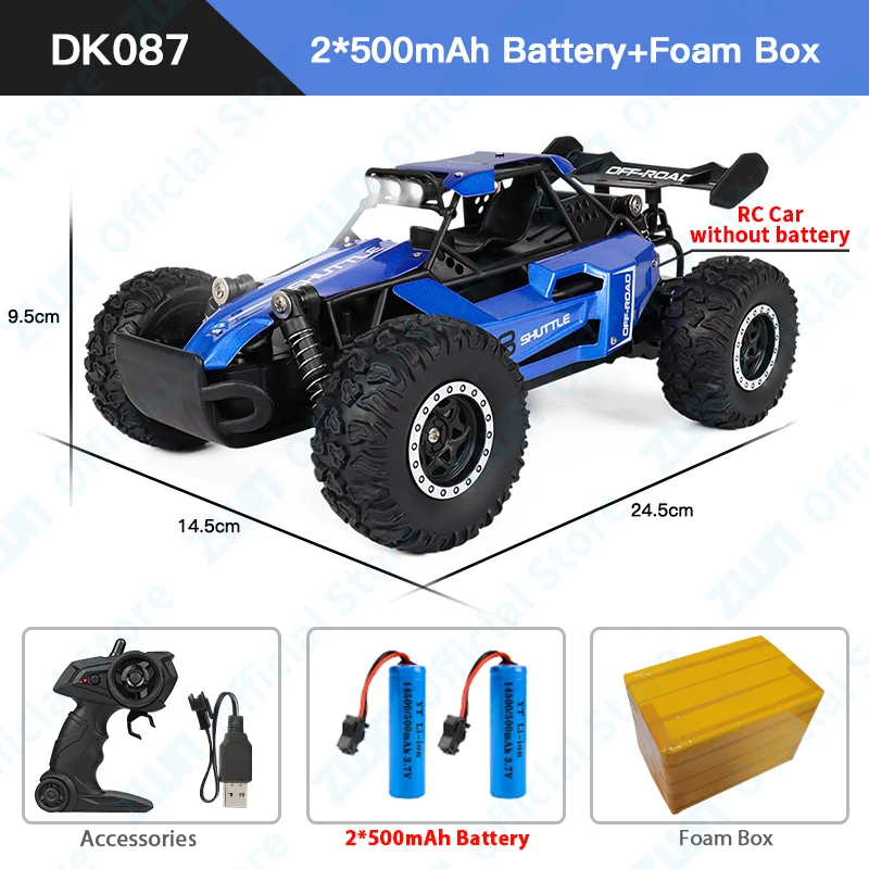 Remote-Controlled Off-Road RC Car DK087 9 Remote-Controlled Off-Road RC Car DK087 - Image 9