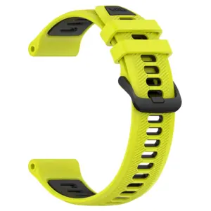 Two-tone Silicone Watch Band for Garmin 22mm 38 S9f8b0832ac244faabf27758d25e554e3w