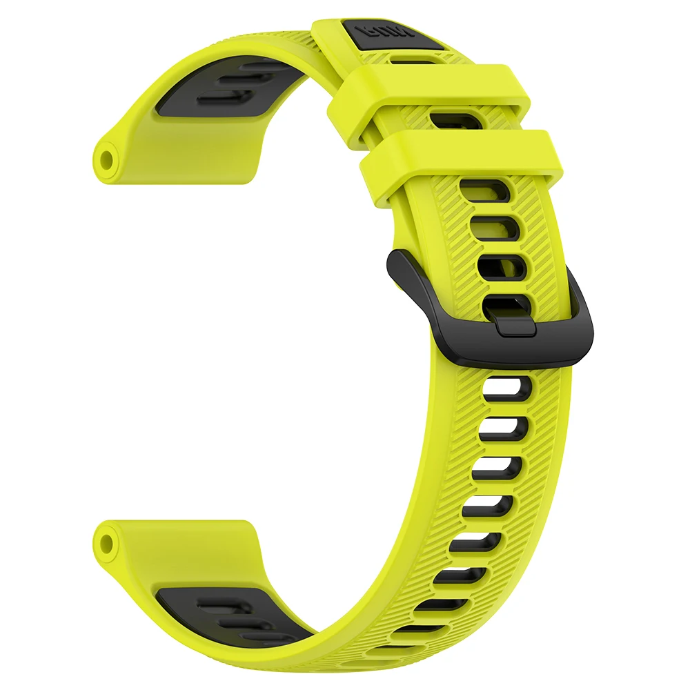 Two-tone Silicone Watch Band for Garmin 22mm 16 Two-tone Silicone Watch Band for Garmin 22mm - Image 16