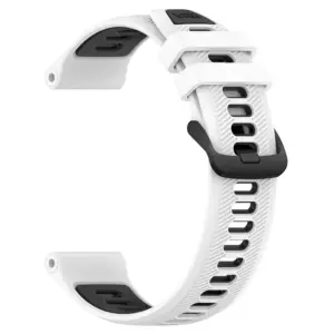 Two-tone Silicone Watch Band for Garmin 22mm 29 S9fa8feee0ba2473a8ecae899f5cab8c8c
