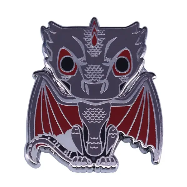 Luxury Copper Thrones Enamel Lapel Pin for Fans - Image 8