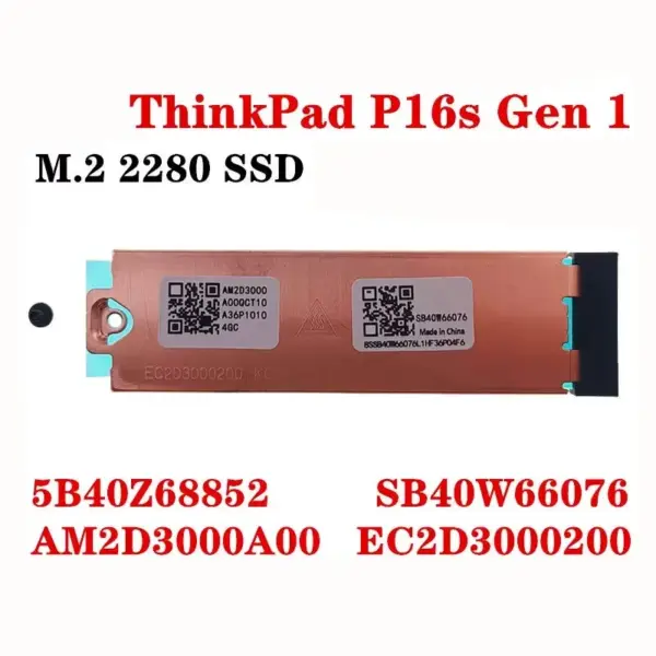 ThinkPad M2 SSD Heatsink Bracket Assembly - Image 11