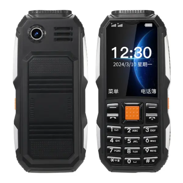 Durable Rugged 2G GSM Mobile Phone with Flashlight - Image 6