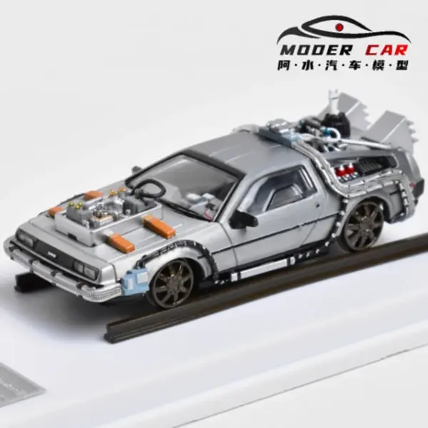 1:64 Scale DeLorean DMC-12 Alloy Model - Image 6