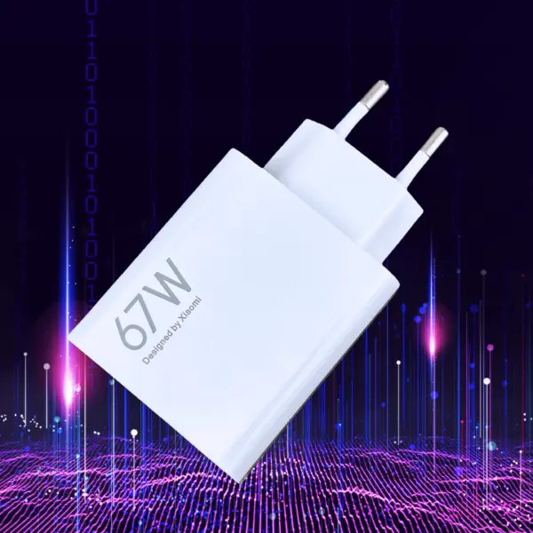 Xiaomi 67W Turbo Fast Charger EU Adapter with USB Type C Cable - Image 3