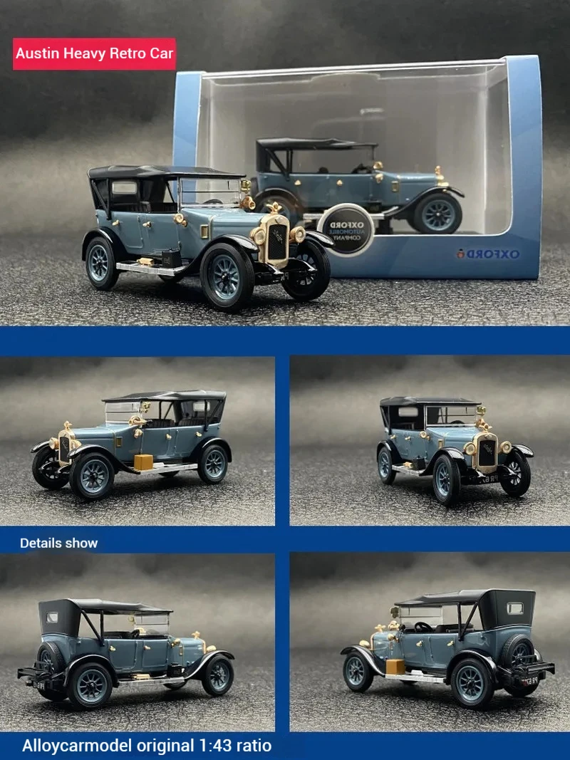 Vintage 1:43 Alloy Car Model Collectible 4 Vintage 1:43 Alloy Car Model Collectible - Image 4