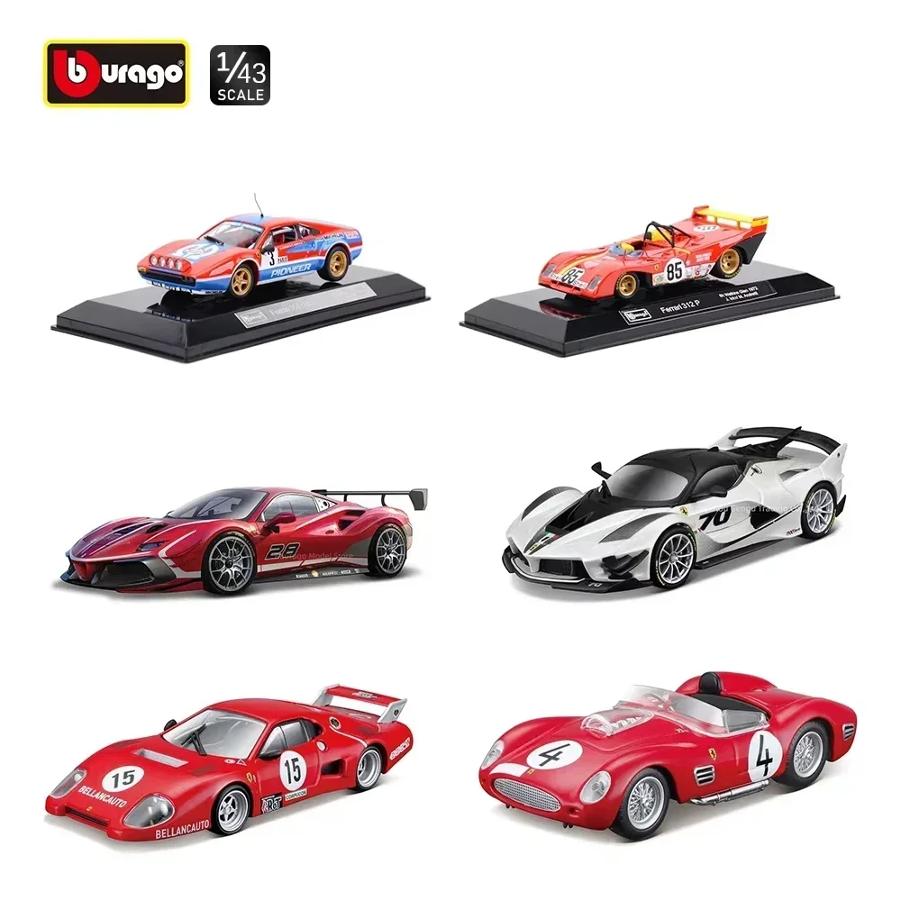 Bburago 1:43 Ferrari Bugatti Porsche Model 2 Bburago 1:43 Ferrari Bugatti Porsche Model - Image 2