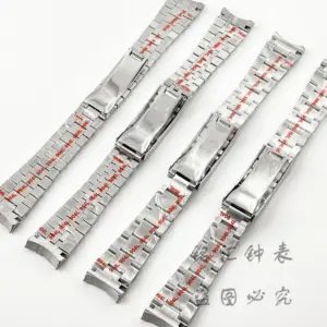 20MM 904L Silver Stainless Steel Watch Band 9 Sa06583533af84f44950a1e368228a643A 2