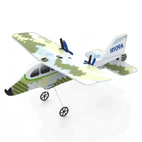 FMS HF106A/Camo Foam RC Airplane for Beginners - Image 14