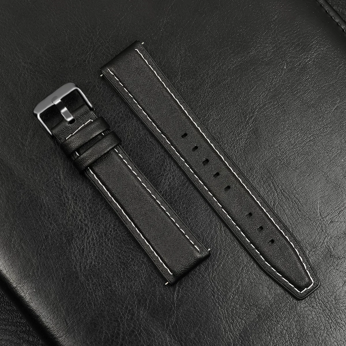 Silicone Leather Strap for Huawei Watch GT4 5Pro 21 Silicone Leather Strap for Huawei Watch GT4 5Pro - Image 21