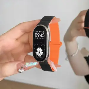 Magnetic Silicone Strap for Xiaomi Mi Band 8 and 9 22 Sa1222e6040a8485ca0eaeab8eb29a8b2X