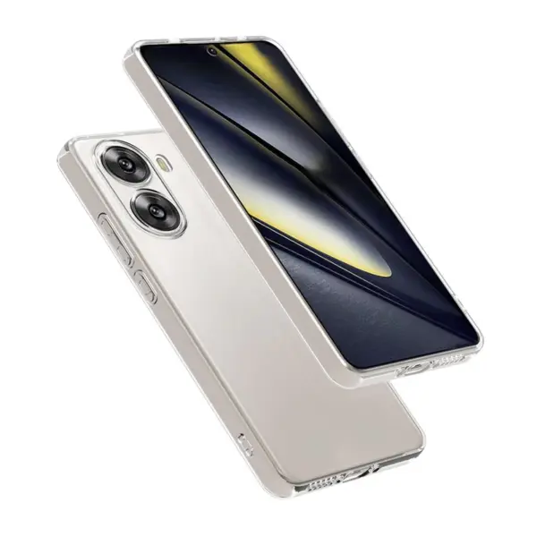 Ultra Thin Transparent TPU Case for Poco X7 Pro - Image 4