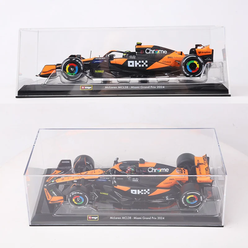 Burago 1:24 McLaren F1 MCL38 Miami Model Car 5 Burago 1:24 McLaren F1 MCL38 Miami Model Car - Image 5