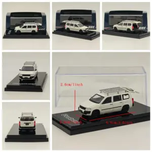 1/64 PROBOX Diecast Car Model with Roof Carrier 11 Sa283db4567104d029c3393d9d8e4f7a8R