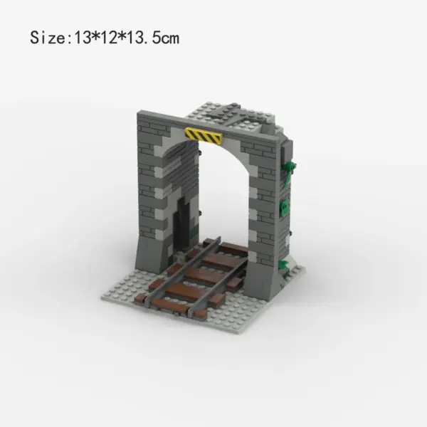 Creative Train Tunnel Building Blocks Set - Image 8