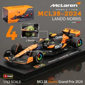 Bburago 1:43 McLaren F1 2024 Model 24 Sa2d662c487624370b56820b46e412979Y