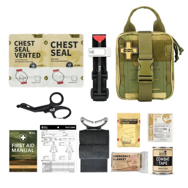 Rhino Rescue First Aid & Survival Kit Pouch - Image 8