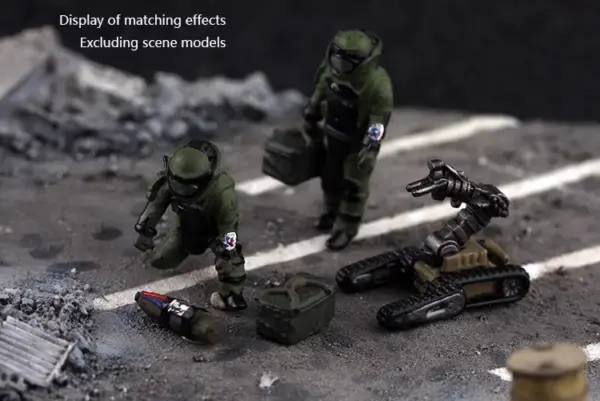 1/72 Bomb Disposal Expert Set with Robot Arm - Image 2