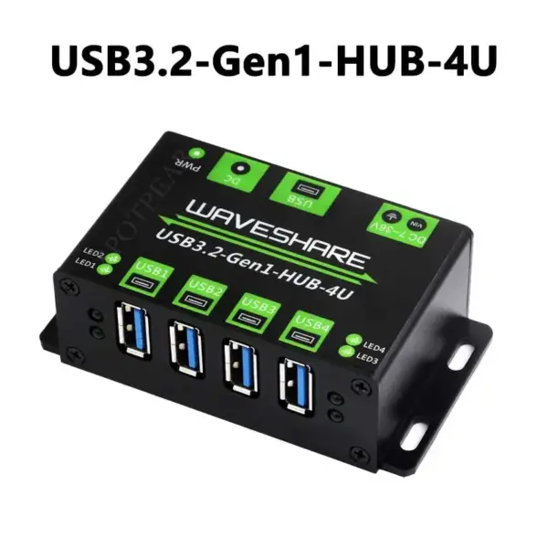 USB 3.2 Gen1 Multi-Port Hub with Power Input - Image 7