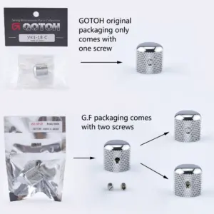 GOTOH Dome Brass Knob VK1-18 VK1-19 for Guitar 22 Sa3bd1f20550d4c7fb941ddbe4f6b6d6dd