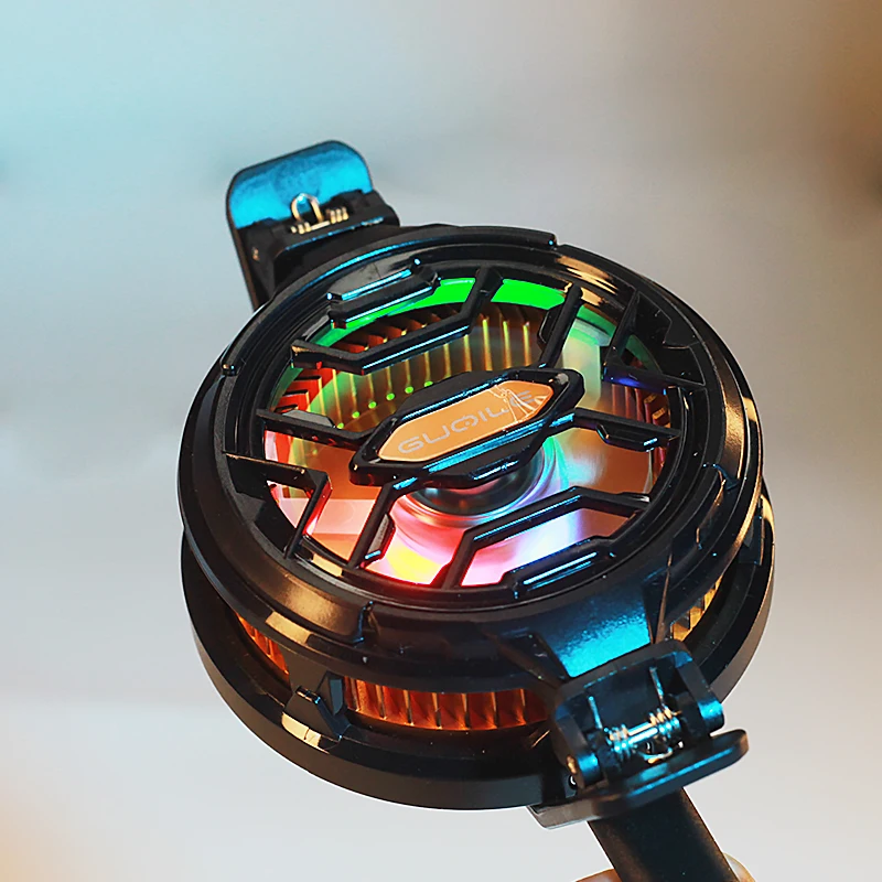 15W Portable Phone Cooler with RGB Lighting 4 15W Portable Phone Cooler with RGB Lighting - Image 4