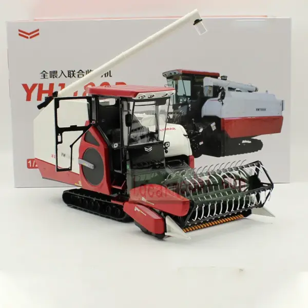 1:22 Scale Alloy Combine Harvester Model Display Figurine - Image 2