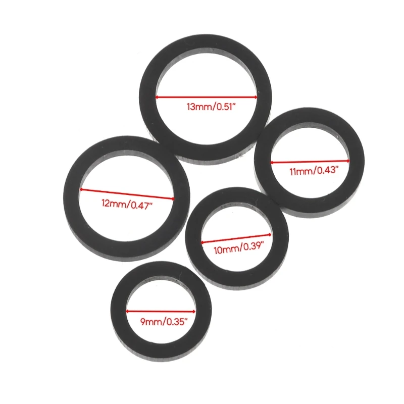 20PCS Rubber Idler Pulley Rings for Cassette Deck 6 20PCS Rubber Idler Pulley Rings for Cassette Deck - Image 6